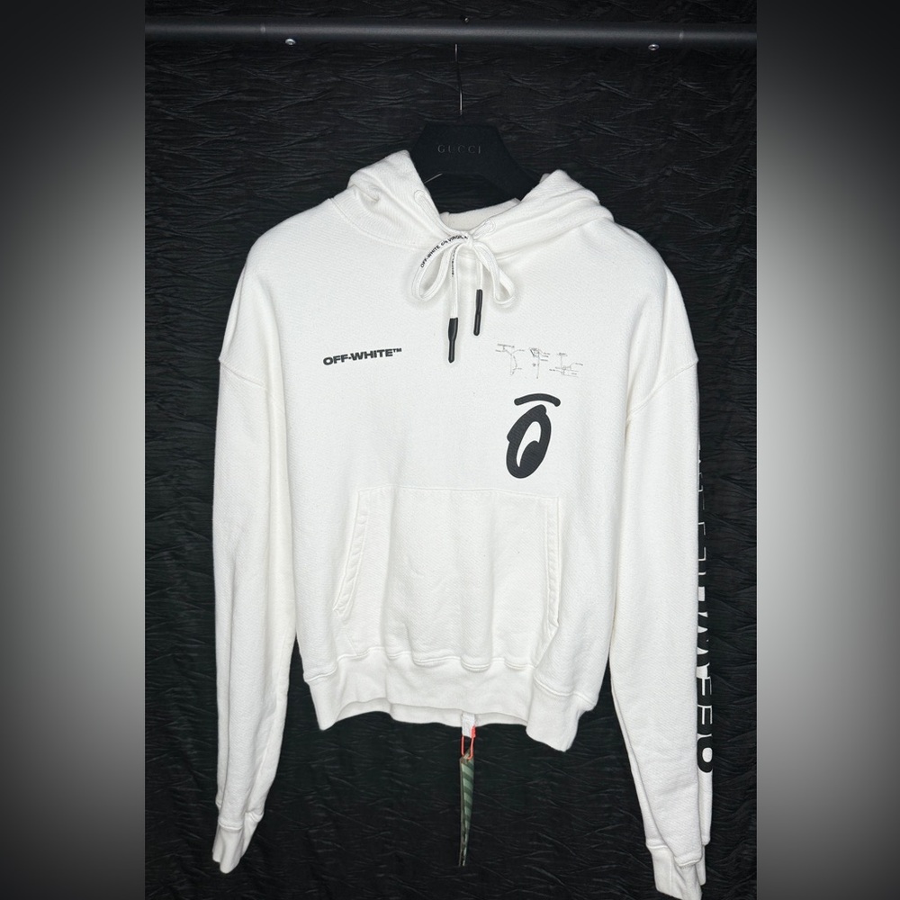 Off white splitted arrow hoodie
